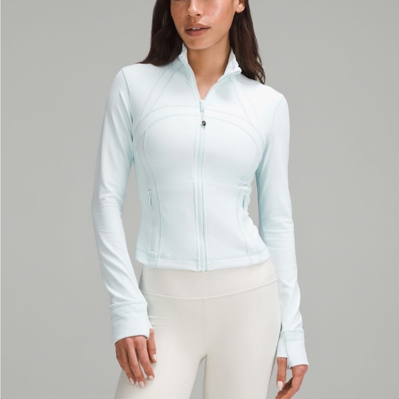 Define Cropped Jacket Nulu Sheer Blue